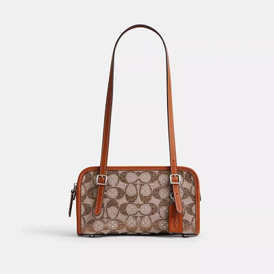 COACH® Soho Bag 25 In Crystal Signature Jacquard | Arden Fair
