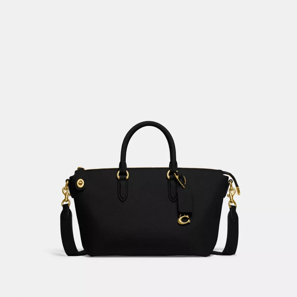 Coach ally satchel online black