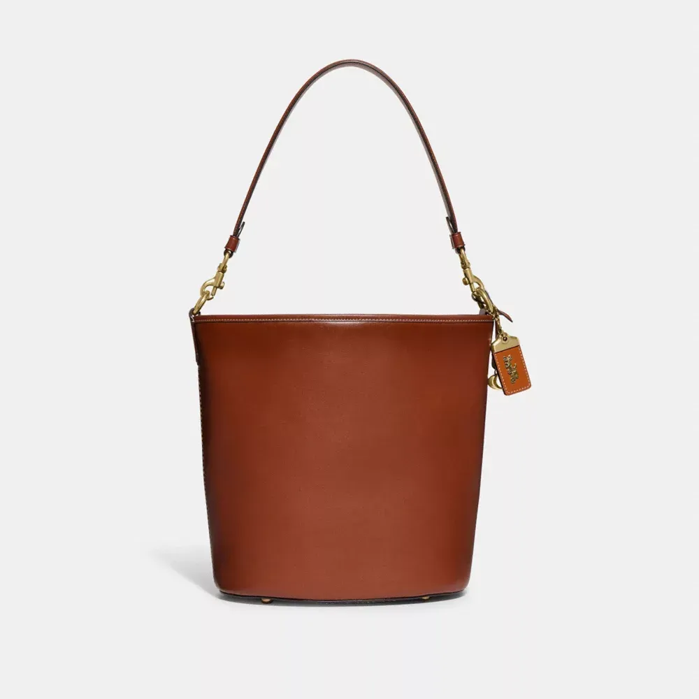 Bucket in outlet a bag