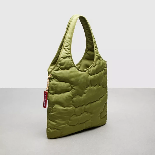 COACH® Coachtopia Loop Quilted Flat Tote With Cloud Print