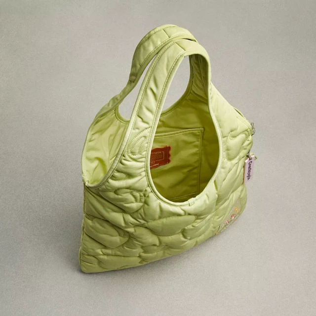 COACH® Coachtopia Loop Quilted Heart Flat Tote | Arden Fair