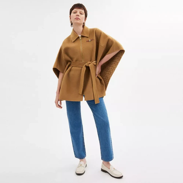 COACH® Double Face Wool Cape at Mall of America® in Bloomington, MN