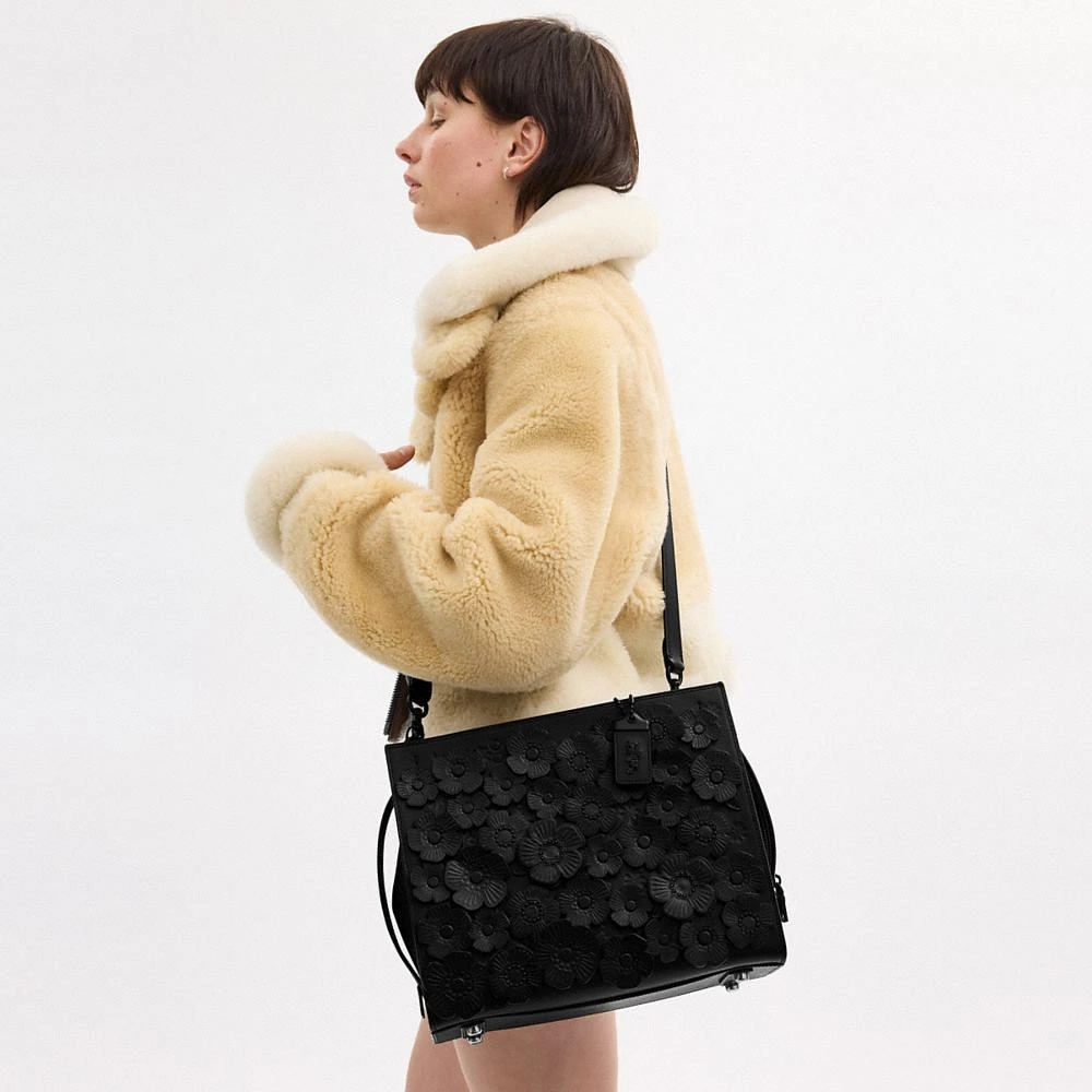 安心国内発送 COACH ROGUE ローグ 25 リベット付き 3WAY BAG BK 安心国内発送 COACH ROGUE ローグ 25 リベット付き 3WAY BAG BK
