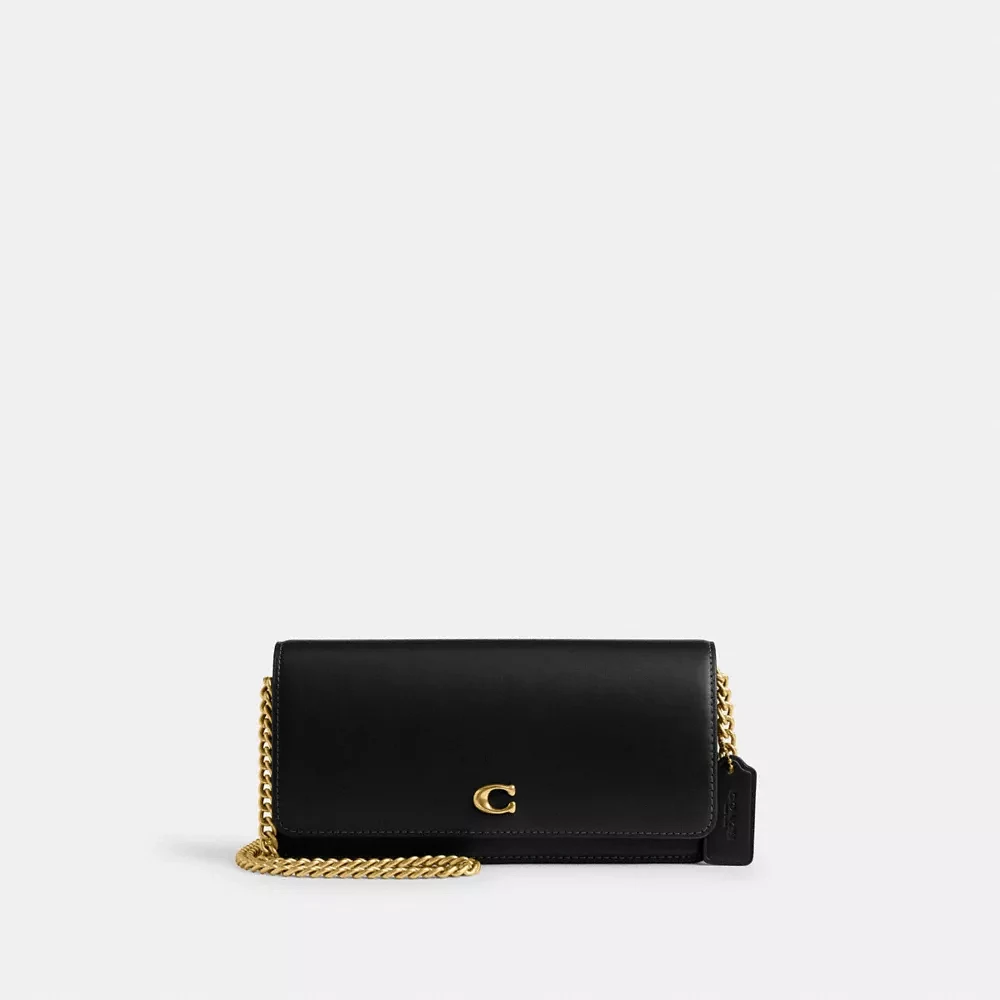 Coach Evie Long Wallet With Chain | Arden Fair