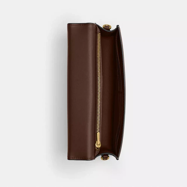 Coach Evie Long Wallet With Chain | Arden Fair