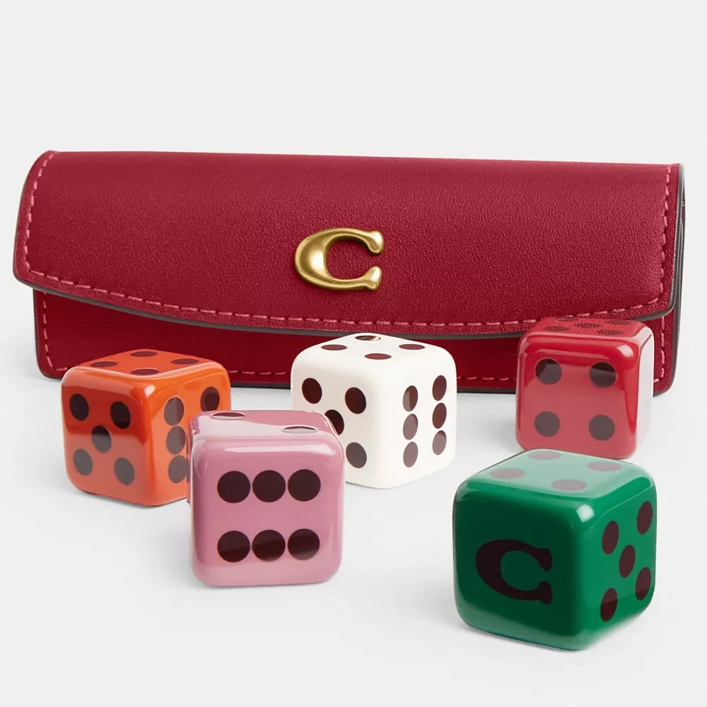 COACH hotsell POKER & DICE SET