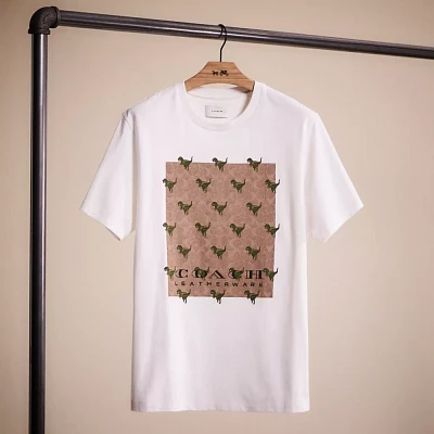 REXY★グラフィックT-シャツ♪【COACH】Signature Skeleton Rexy Signature Skeleton Rexy T Shirt