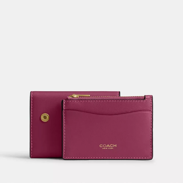 COACH® Essential Card Holder Wallet Colorblock | Arden Fair