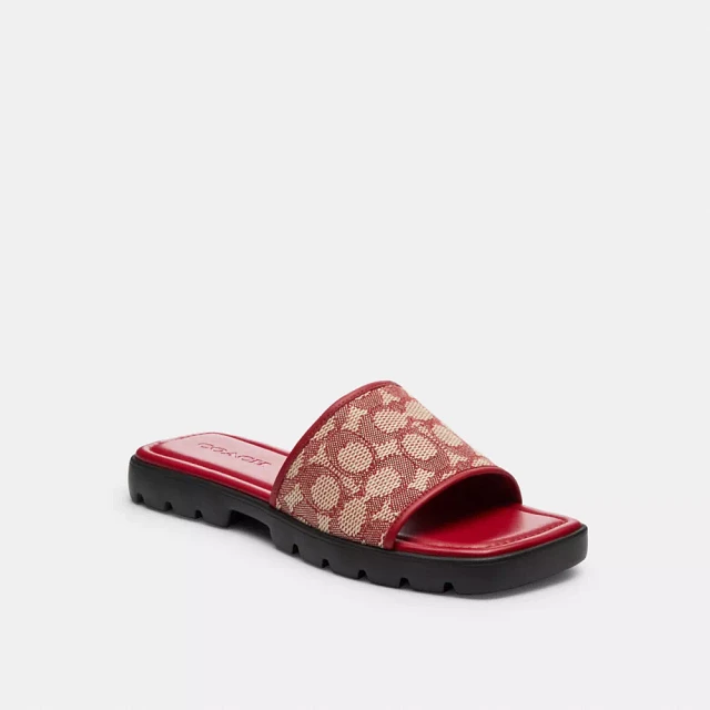 COACH® Florence Sandal With Cherry Print | Arden Fair