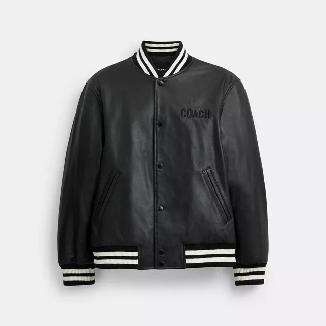 Coach Leather Varsity Jacket | Scarborough Town Centre Coach Leather Varsity Jacket | Scarborough Town Centre