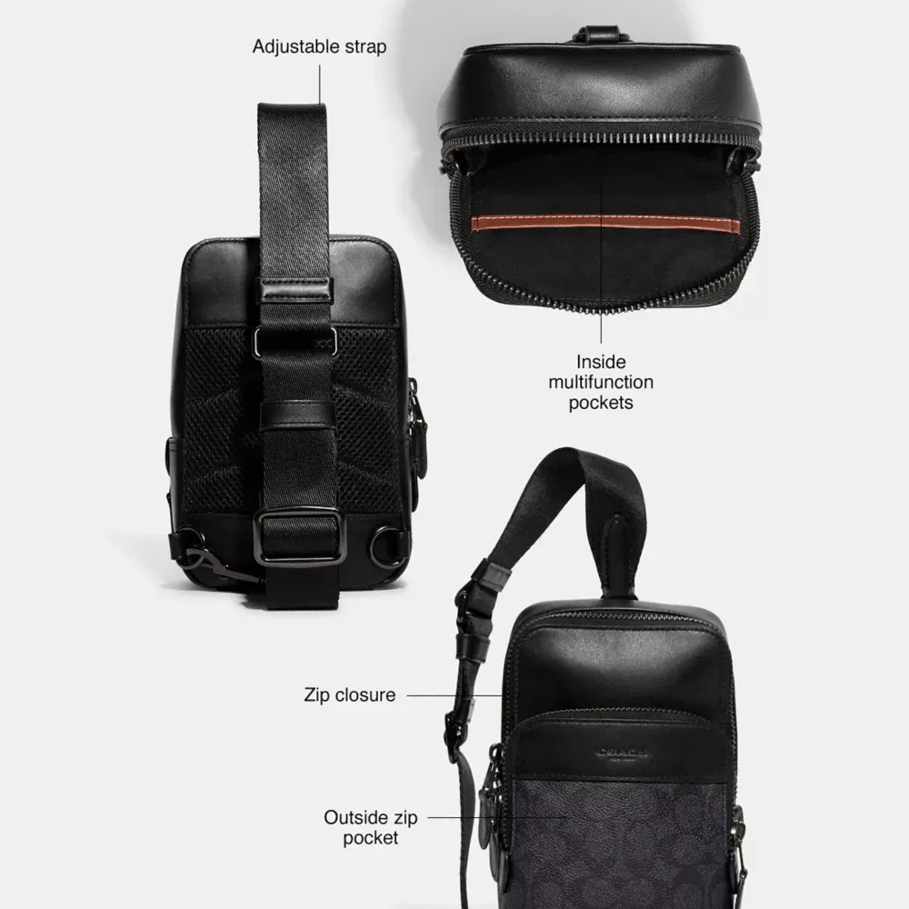 Coach sling pack online