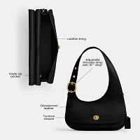 【COACH】Cashin Carry Small Leather Crescent Bag COACH Cashin Carry Small Leather Crescent Bag - Macy's