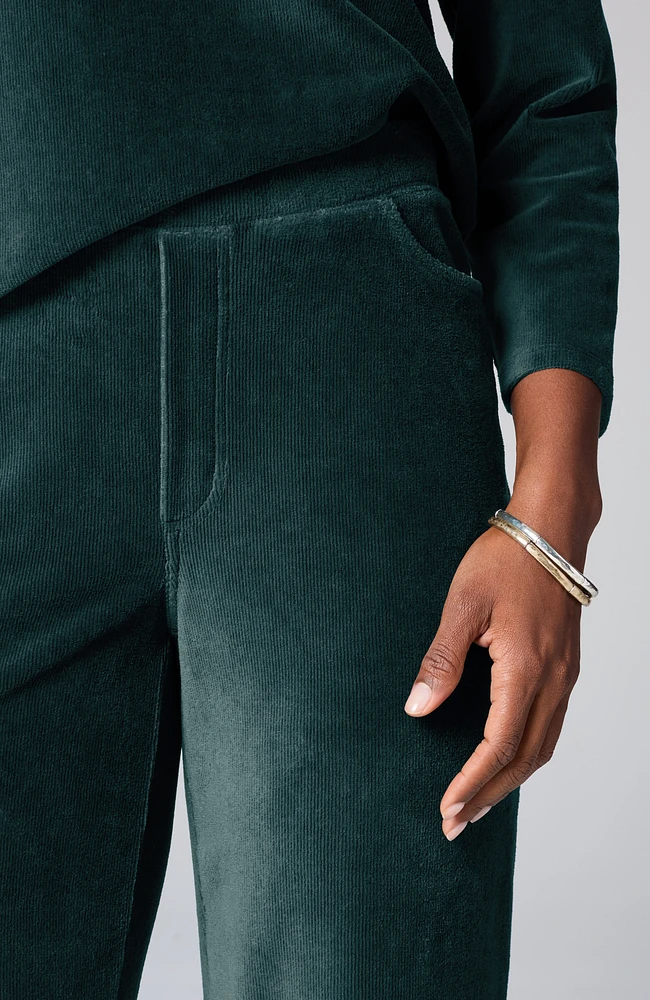 J. Jill Pure jill corded-velour wide-leg pants at CoolSprings