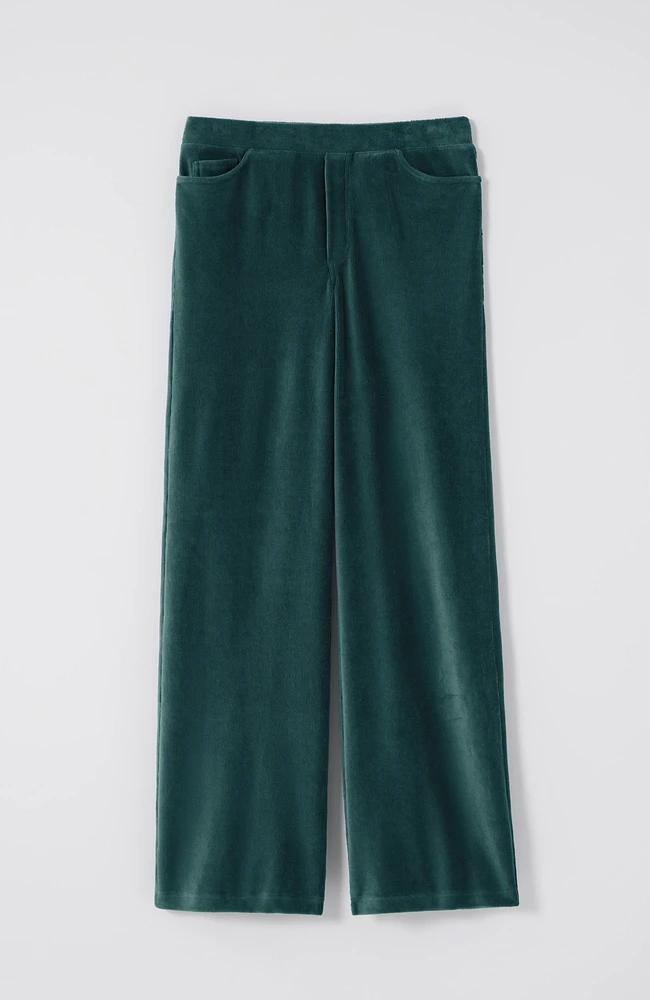 J. Jill Pure jill corded-velour wide-leg pants at CoolSprings