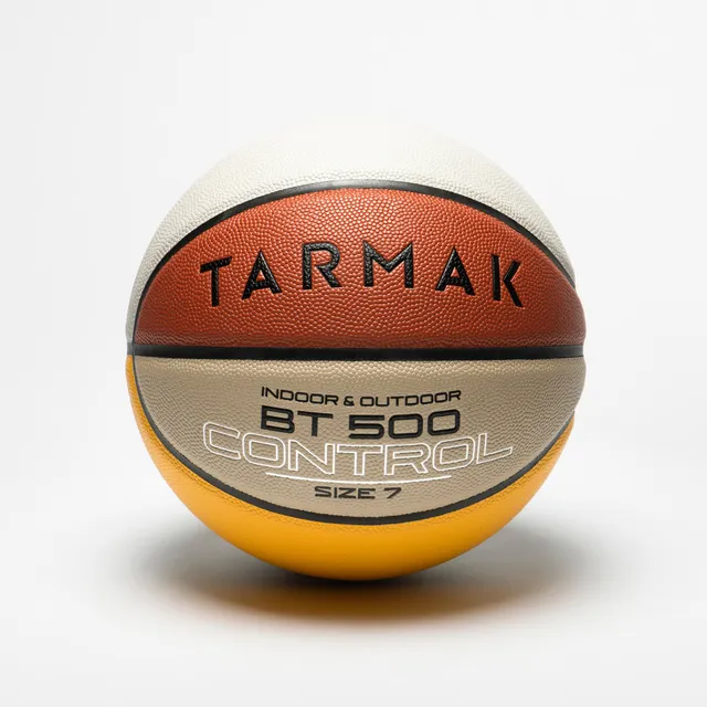 TARMAK Basketball BT 500 Size 7 Orange Beige Yellow Bramalea