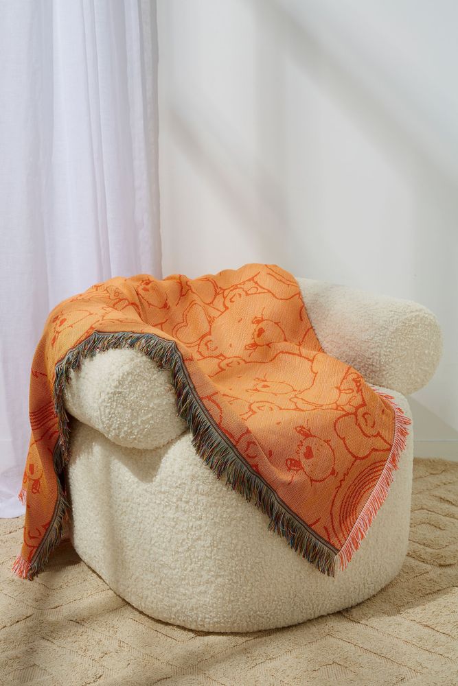 Typo Fabric Woven Throw Mall of America®