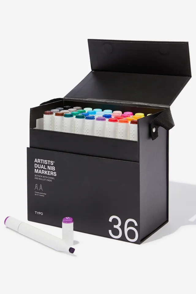 Typo Artists Dual Nib Marker 36Pk at CoolSprings Galleria in