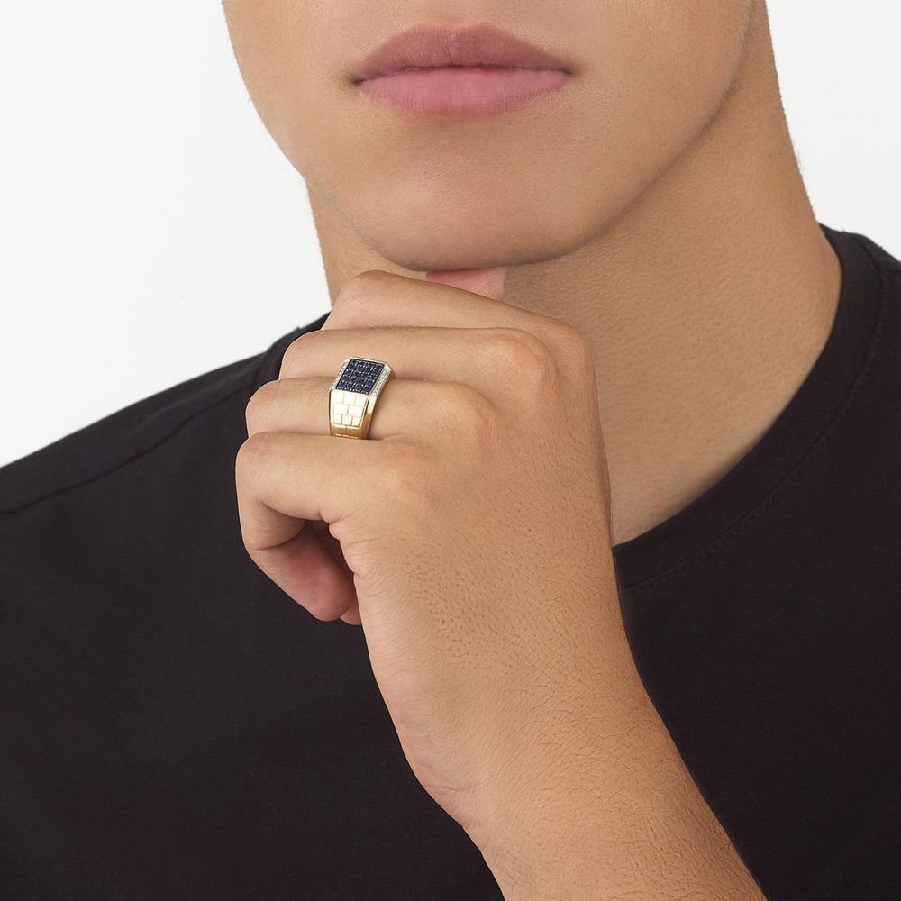 Anillo de oro deals 14k hombre
