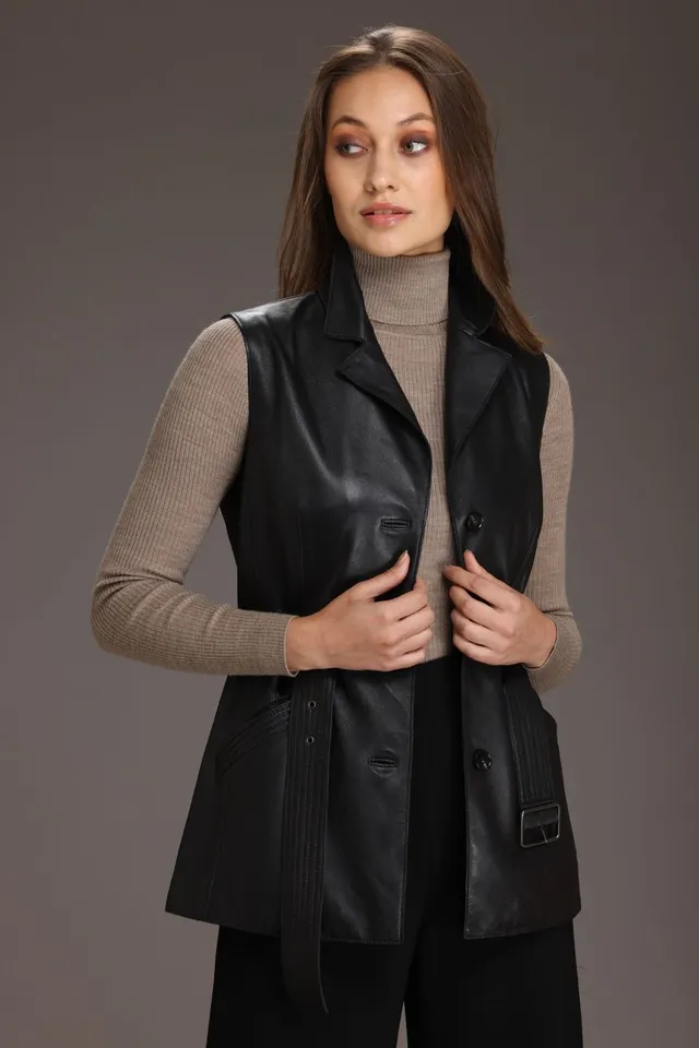 Danier leather vest new arrivals