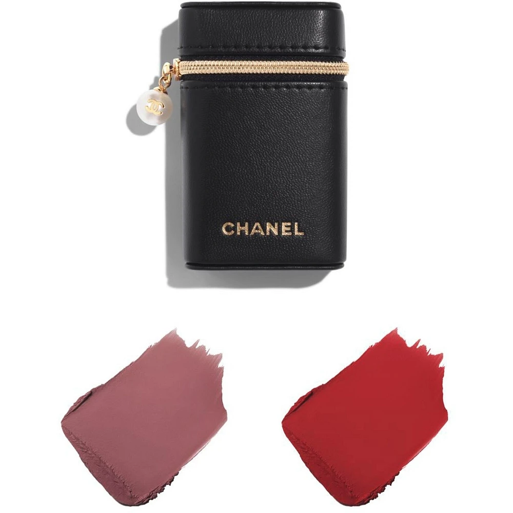 CHANEL Rouge Allure Velvet Les Perles Set Of 2 Luminous Matte Lip