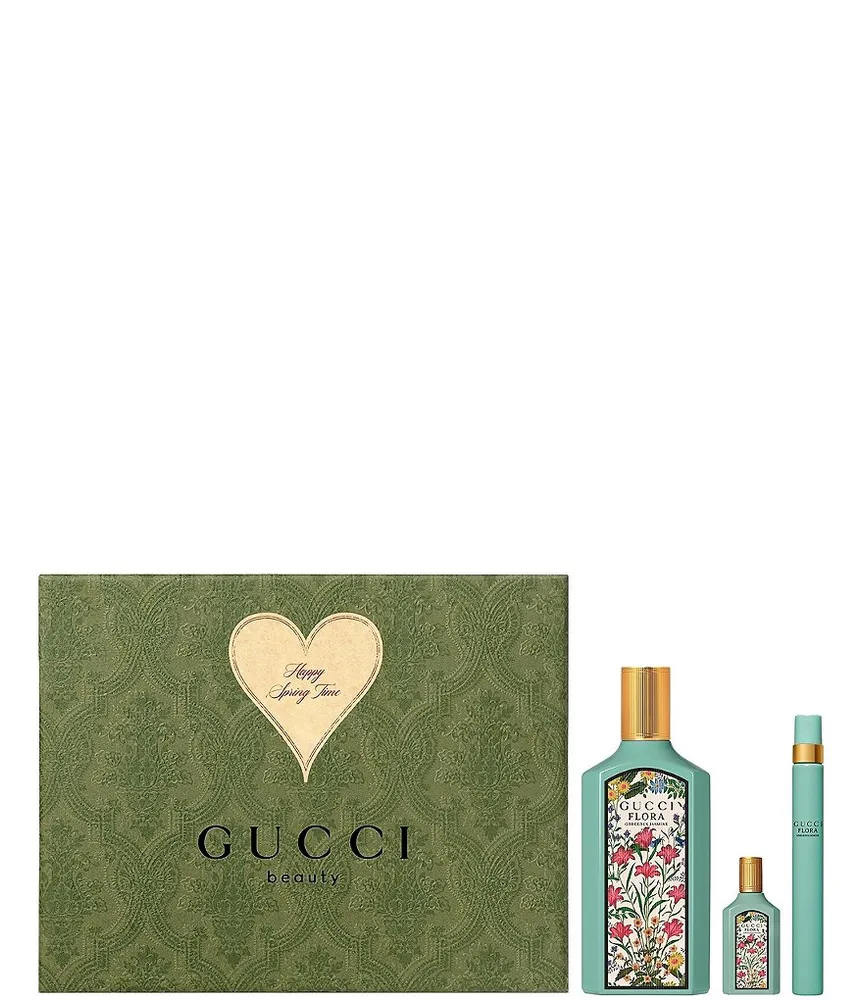 Gucci Women's 3Piece Flora Jasmine Eau de Parfum Spring Gift
