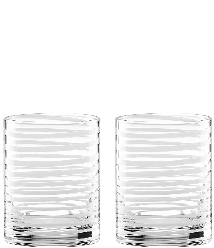 Kate spade new york Charlotte Street Spiral Double Old Fashioned Glass