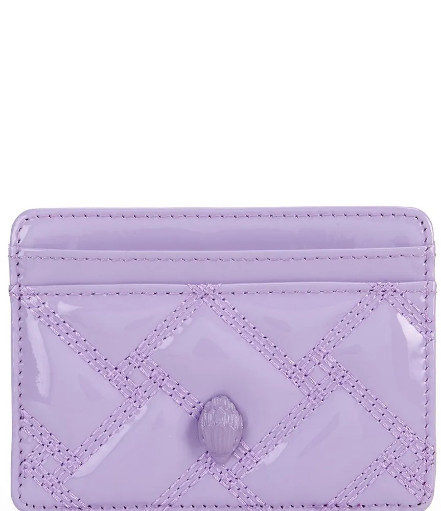 Kurt Geiger London Drench Patent Leather Card Holder | Green Tree Mall