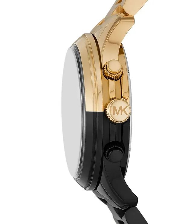Michael Kors Women s Lennox Chronograph Two Tone Stainless Steel