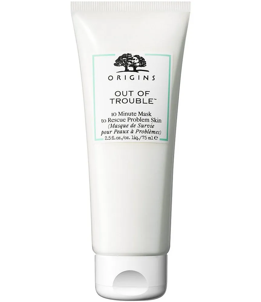 origins out of trouble 10 minute mask to rescue problem skin