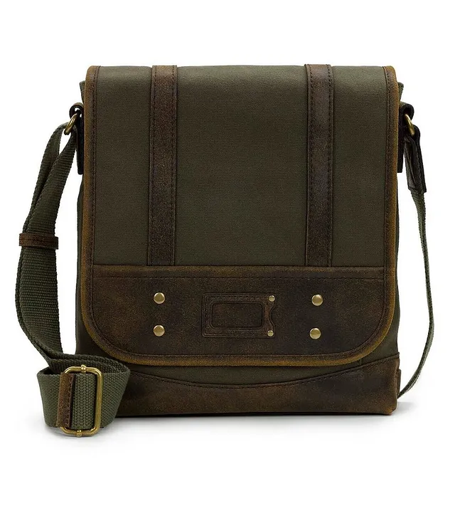 Nash men's tuscan hot sale leather messenger