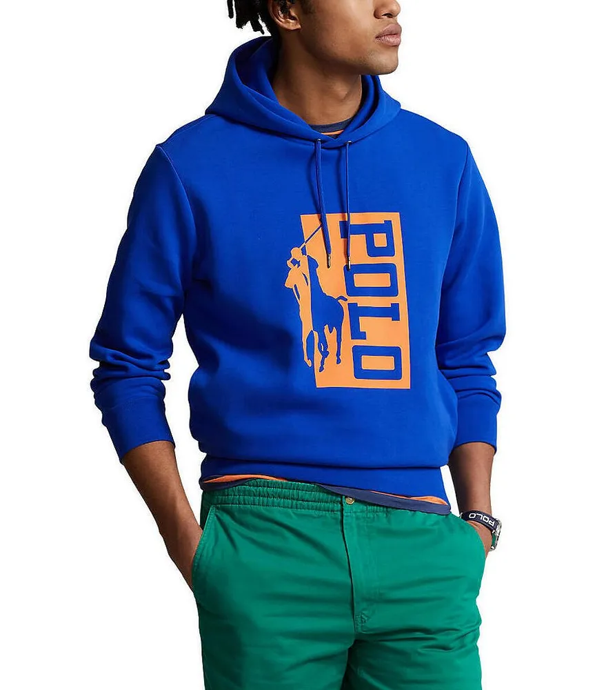 Polo Ralph Lauren Big Pony Logo Double-Knit Hoodie | Green Tree Mall