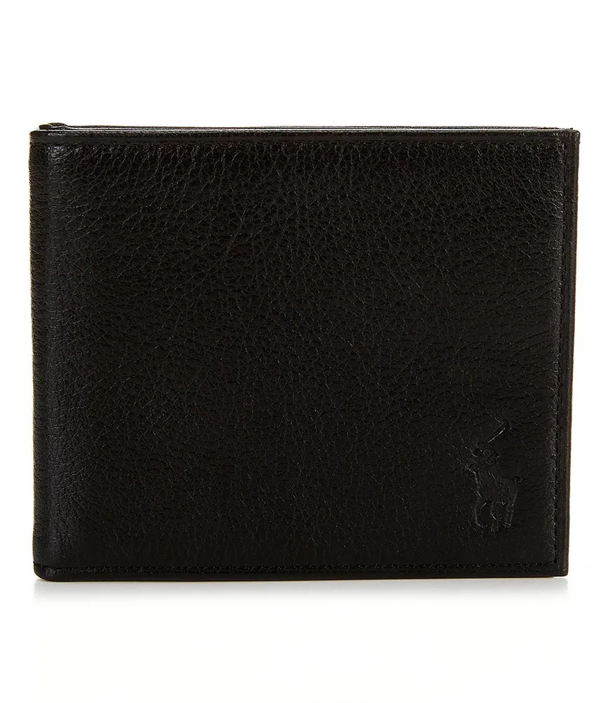 Polo Ralph Lauren Pebbled Leather Billfold | Green Tree Mall