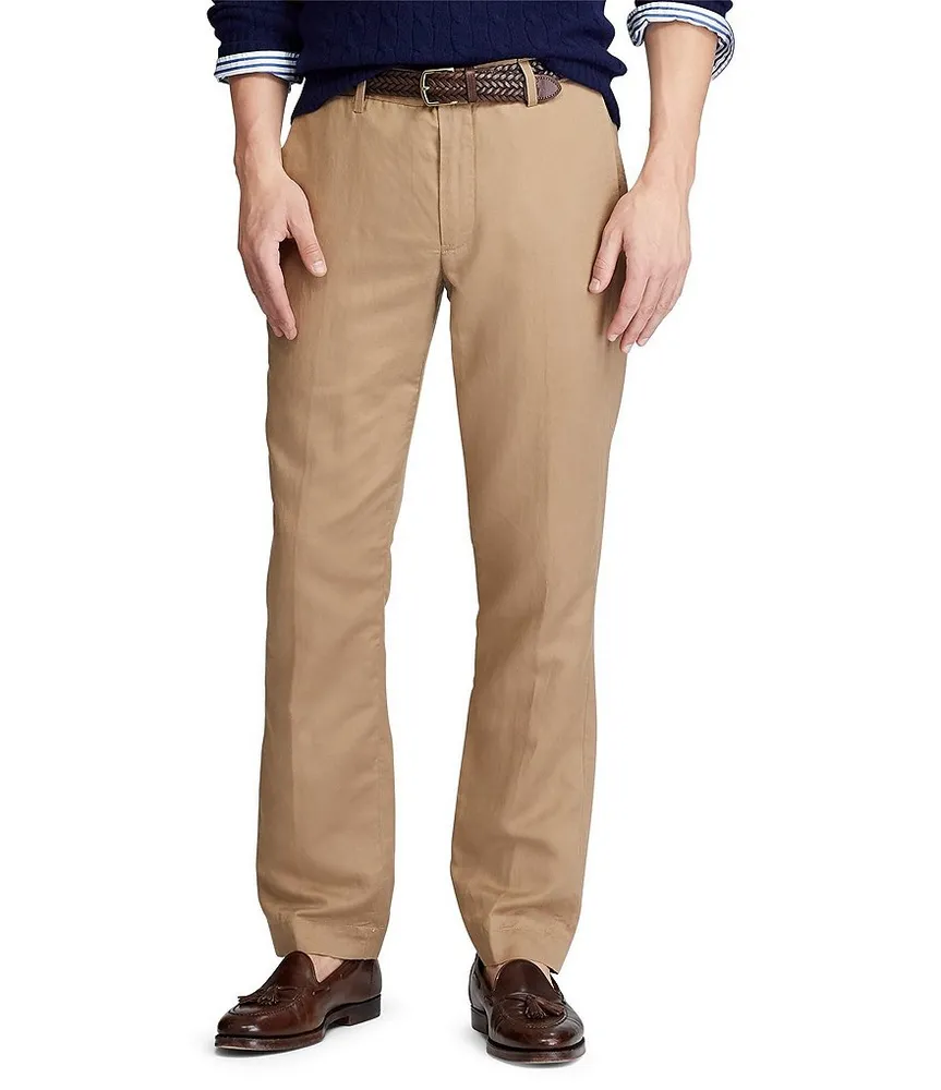 Polo Ralph Lauren Straight-Fit Linen Blend Pants | Green Tree Mall