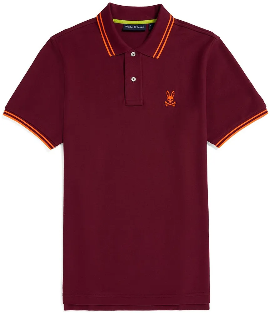 Psycho Bunny Olivier Pique Polo Shirt - Pristine