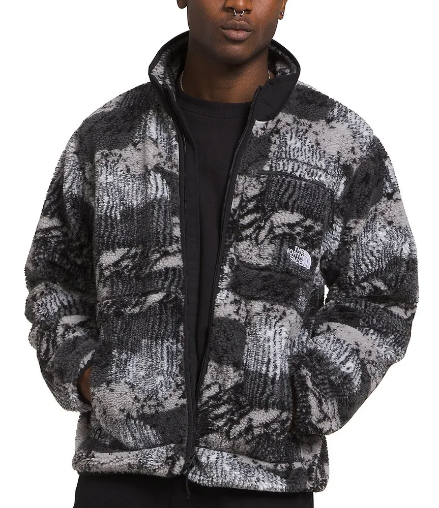 The North Face Long Sleeve Extreme Pile Printed Full-Zip Jacket