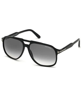 TOM FORD Men's Tex 62mm Navigator Sunglasses | Liberty Center