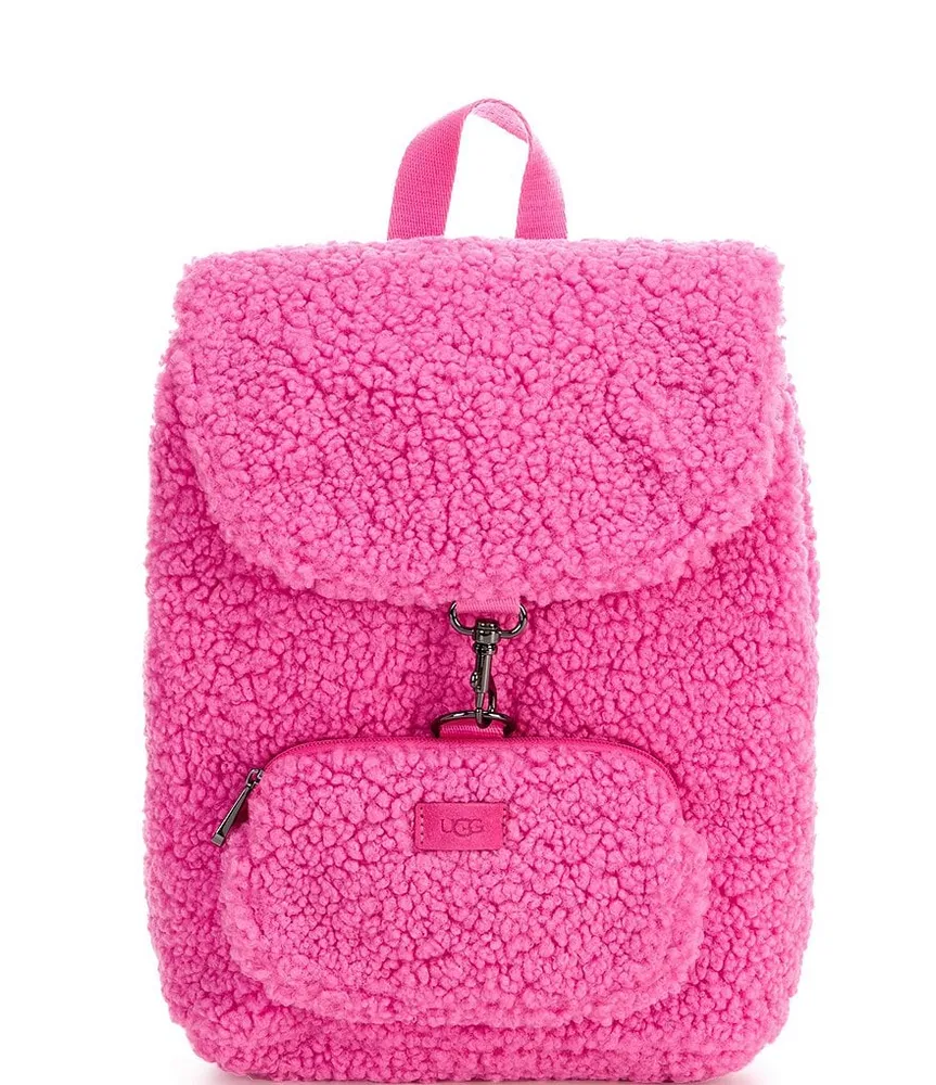 UGG Inara Neon Pink Sherpa Backpack | The Shops at Willow Bend
