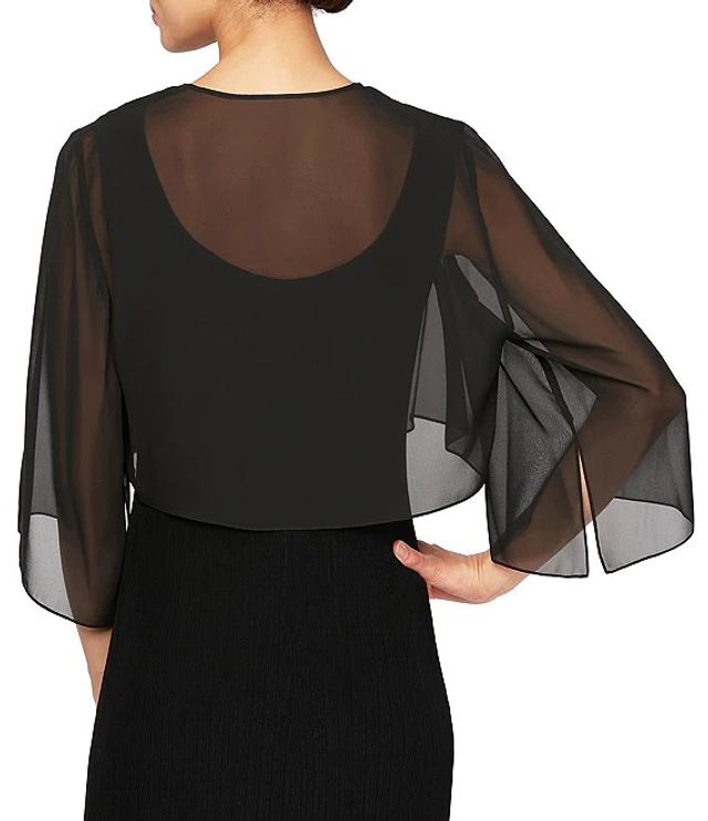 Alex evenings deals chiffon cover up