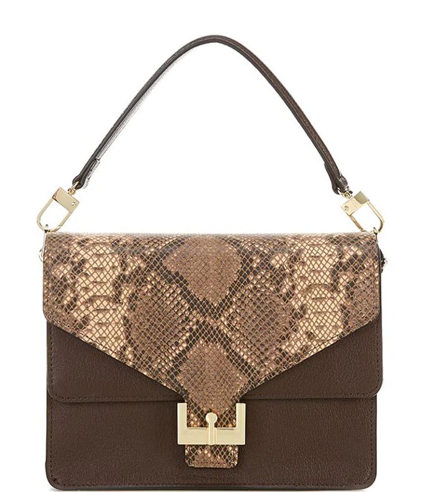 Antonio Melani Holden Snake Flap Crossbody Bag | Brazos Mall