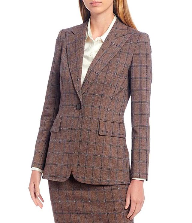 Tommy Hilfiger Peak Lapel One-Button Jacket | Pueblo Mall