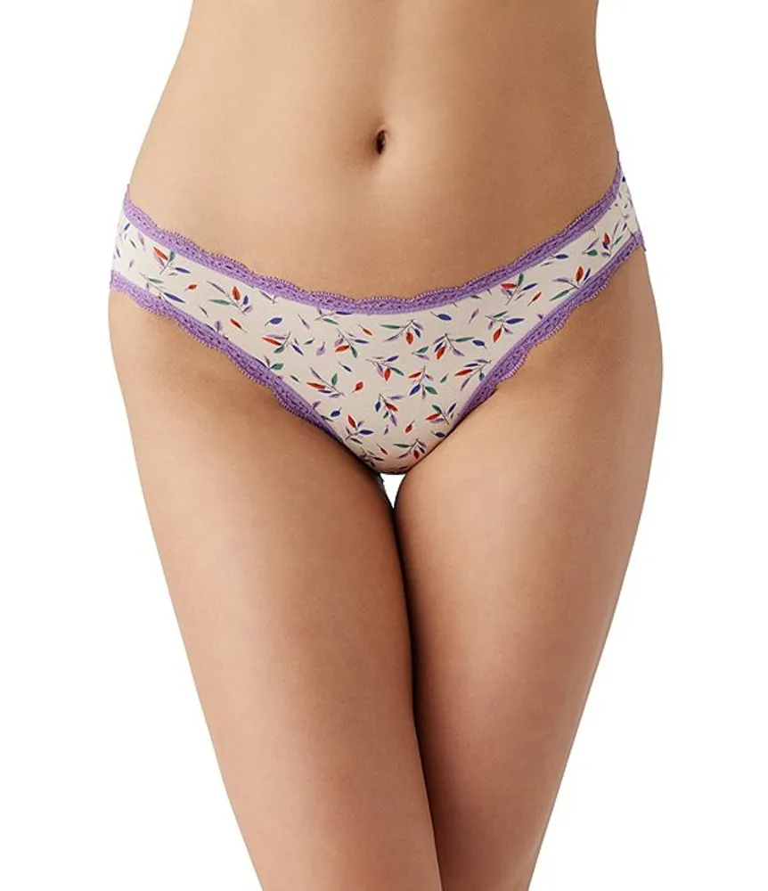 B.tempt d by Wacoal Inspired Eyelet Print Bikini Panty Pueblo Mall