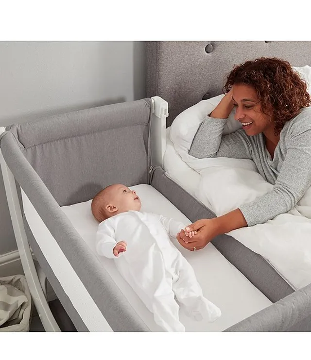 BEABA by Shnuggle Air Bedside Sleeper Infant Crib CoolSprings