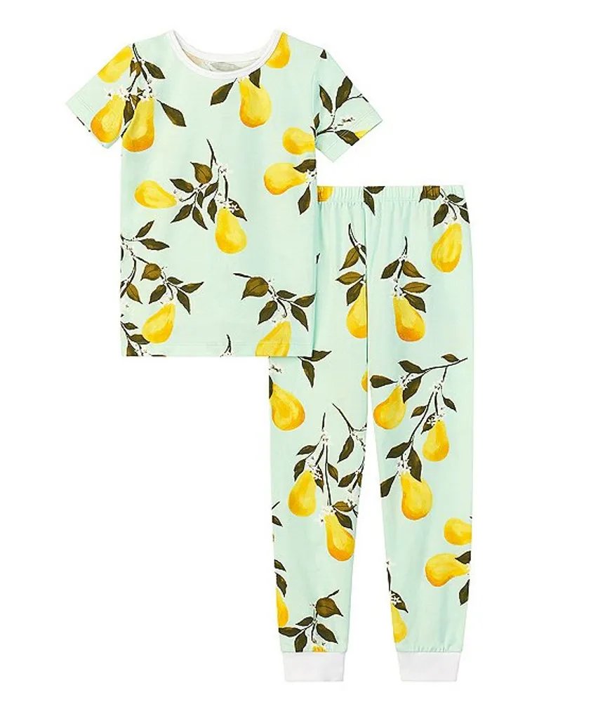 BedHead Pajamas Little Big Girls 2T 12 Family Matching Pear Tree
