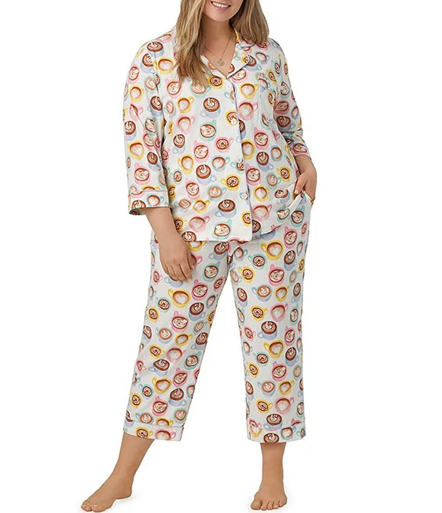 Plus size cheap jersey pajamas