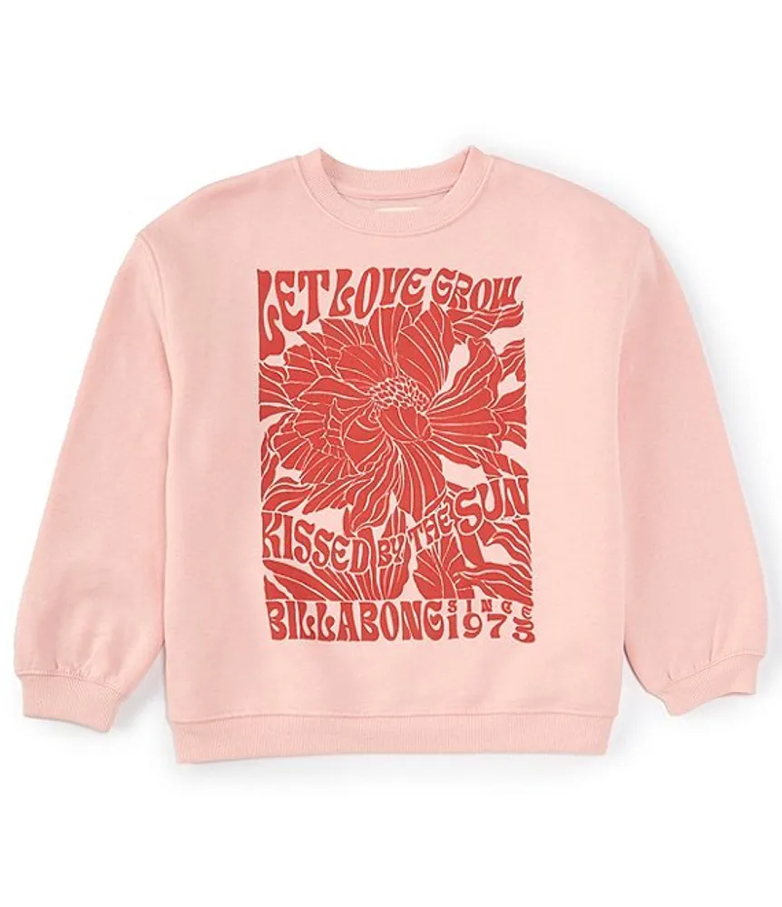 Billabong best sale pink sweatshirt