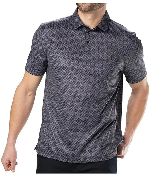 Black shop clover polo
