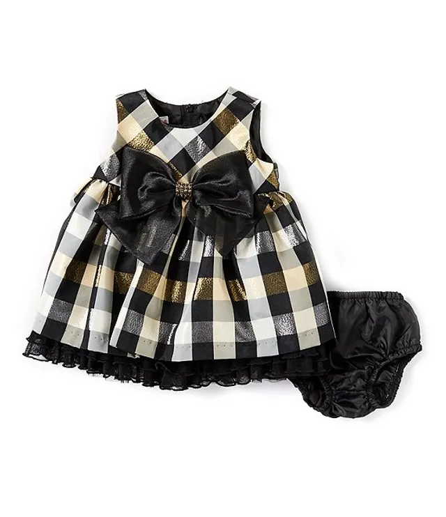 Bonnie jean sales plaid taffeta dress
