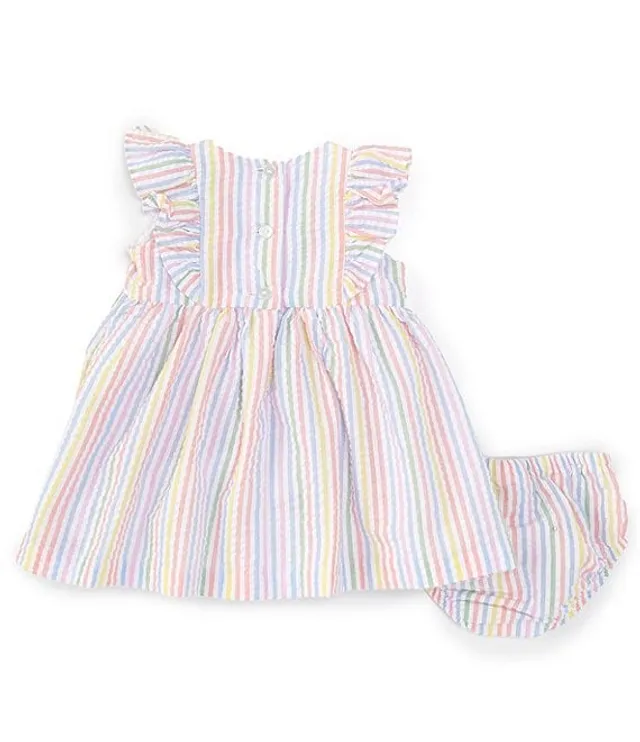 Bonnie Jean Baby Girls Newborn 24 Months Stripe Smocked Seersucker