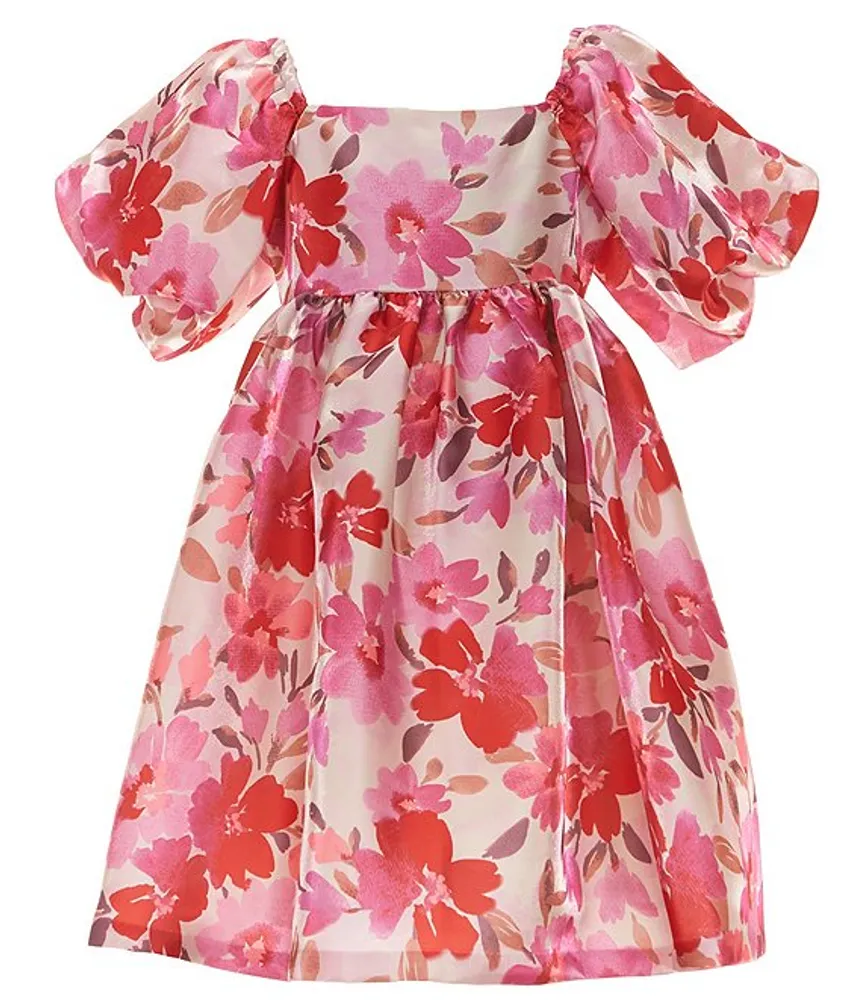 Bonnie jean new arrivals floral dress