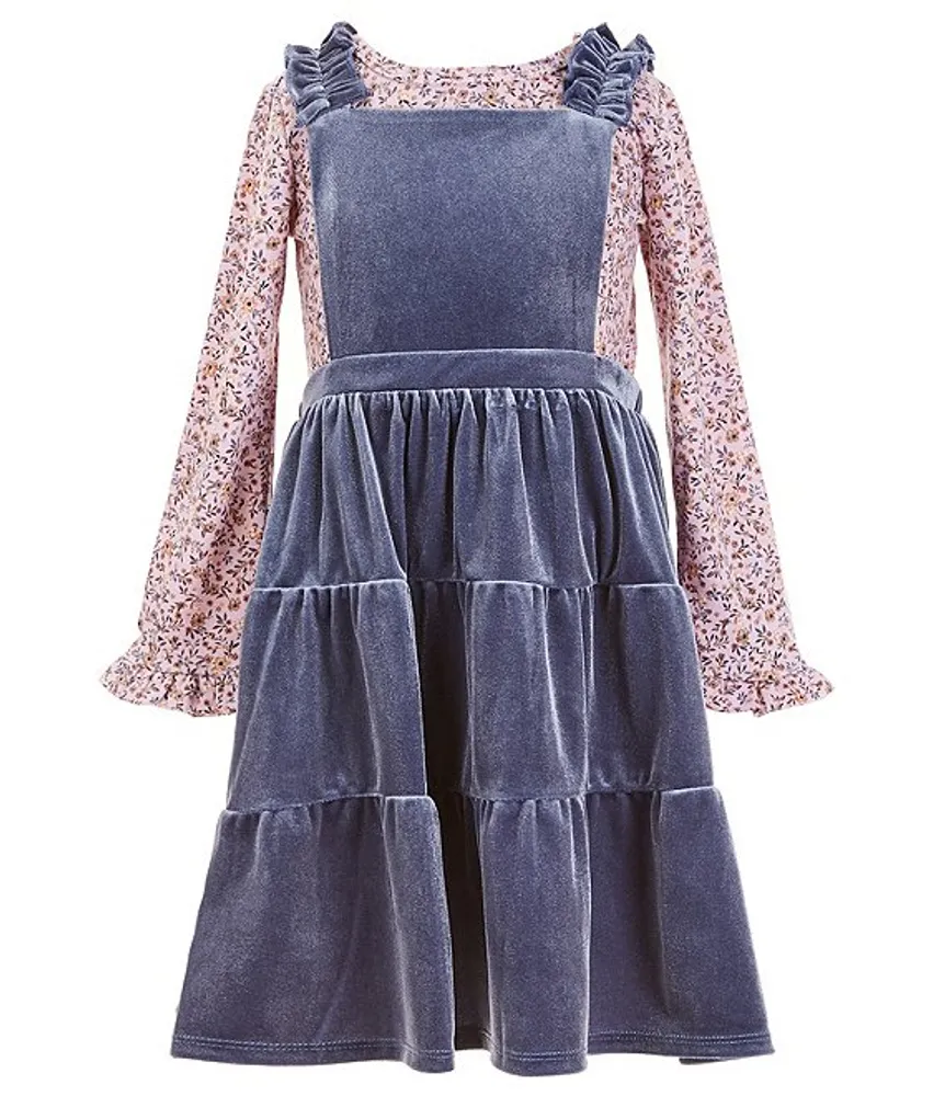 Bonnie jean long store sleeve drop waist dress